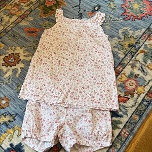 Petite Plum Floral Kids Pajama Set